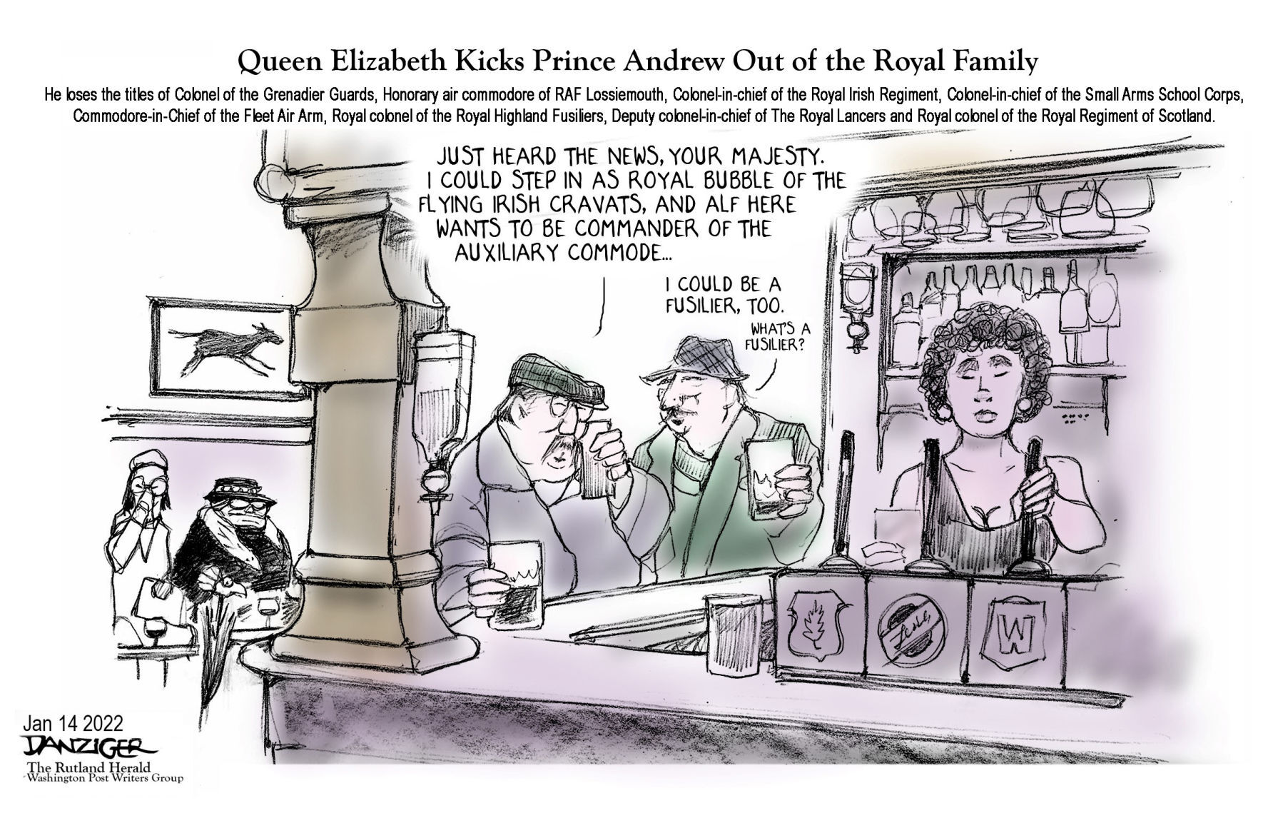 Jeff Danziger cartoon